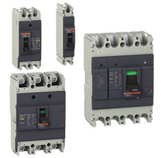 Автоматические выключатели Schneider Electric EasyPact EZC100/160/250/400/500/600