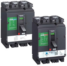 Автоматические выключатели Schneider Electric EasyPact CVS100/160/250 B, F и NA типов