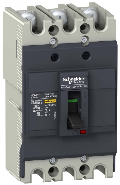 Автоматический выключатель Schneider Electric EasyPact TVS EZC100B3015