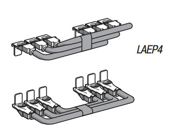 Комплект силовых перемычек LAEP4 для реверсивных контакторов Schneider Electric LC1E