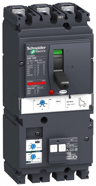 Дифференциальный автоматический выключатель VigiCompact NSX100F LV429934 Schneider Electric