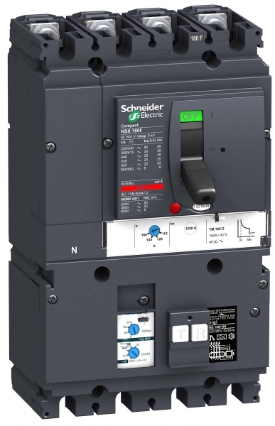 Дифференциальный автоматический выключатель VigiCompact NSX160B LV430350 Schneider Electric
