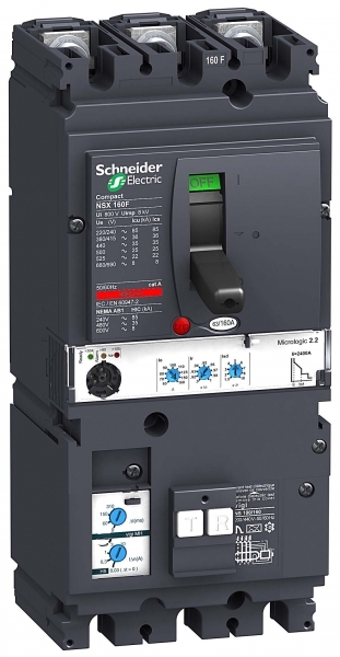 Дифференциальный автоматический выключатель VigiCompact NSX160F LV430970 Schneider Electric
