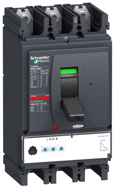Автоматический выключатель Schneider Electric Compact NSX630F артикул LV432876