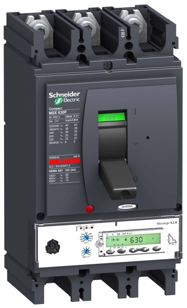 Автоматический выключатель Compact NSX630N LV432899 Schneider Electric