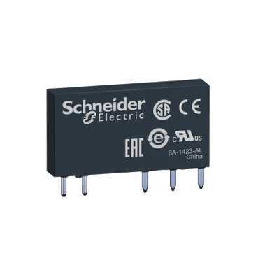 Тонкое электромеханическое (промежуточное) реле Zelio Relay RSL Telemecanique RSL1GB4ED Schneider Electric