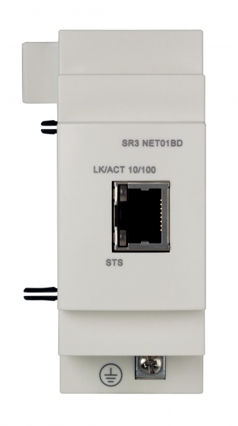 Коммуникационный модуль Ethernet serverSR3NET01BD Zelio Logic Schneider Electric