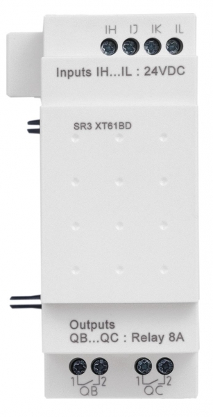 Дискретный модуль расширения SR3XT61BD для реле Schneide Electric Zelio Logic 