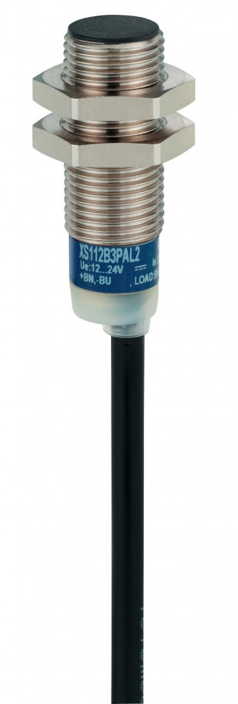 Цилиндрический индуктивный датчик XS112B3PAL2 OsiSense Schneider Electric марки Telemcanique