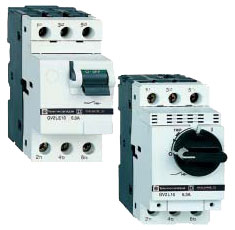 Автоматические выключателия Schneider Electric TeSys GV2 серий GV2LE и GV2L