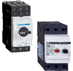 Автоматические выключателия Schneider Electric TeSys GV3 серий GV3P и GV3ME