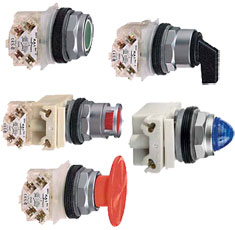 Кнопки, переключатели и сигнальные лампы Schneider Electric Harmony 9001 K/SK 30 мм
