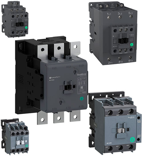 Контакторы Systeme Electric серии SystemePact M на токи 6-630А