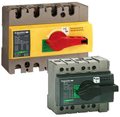 Выключатели-разъединители Schneider Electric InterPact INS40…INS160 с гарантированным разъединением